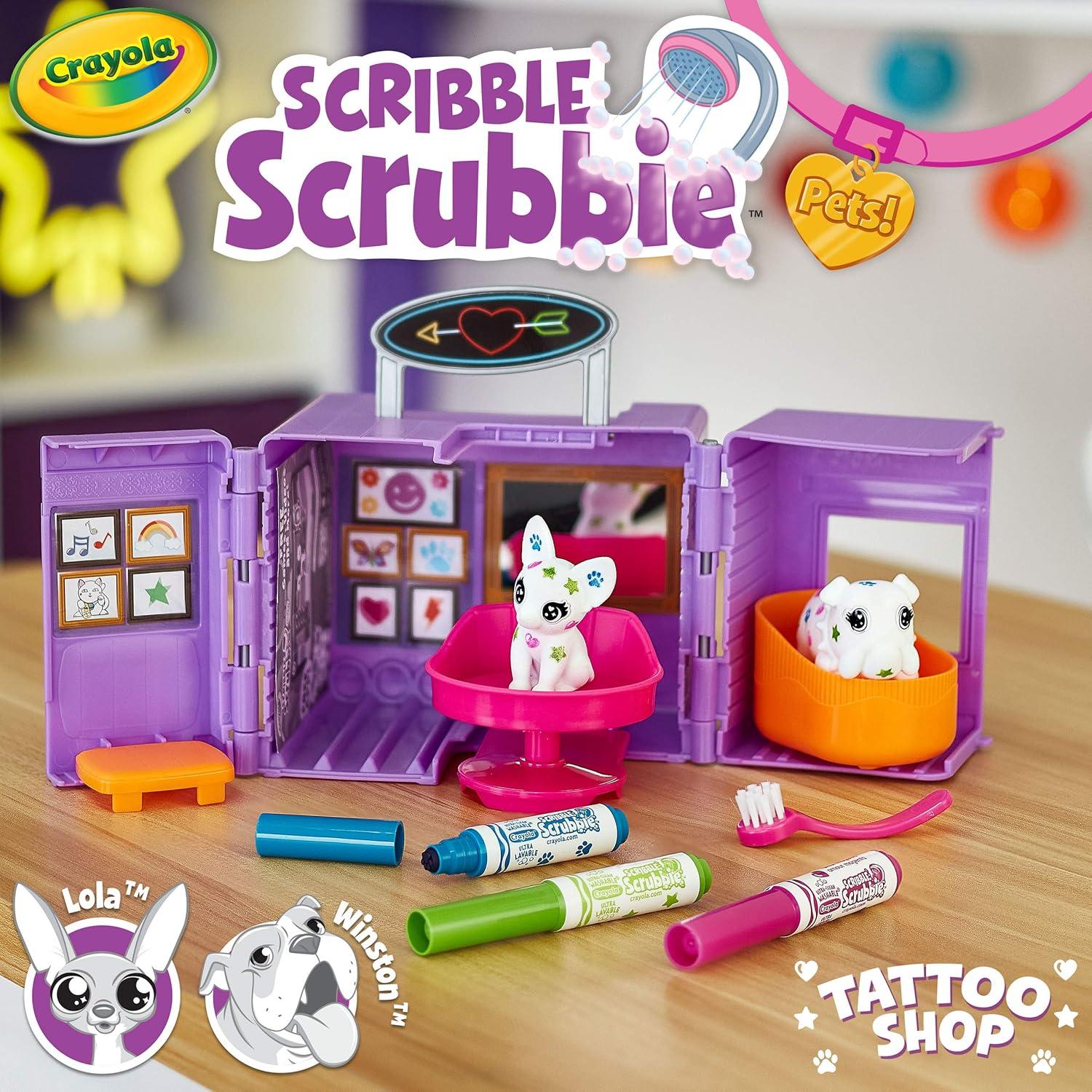 Tienda de Tatuajes Crayola Scribble Scrubbie Mascotas