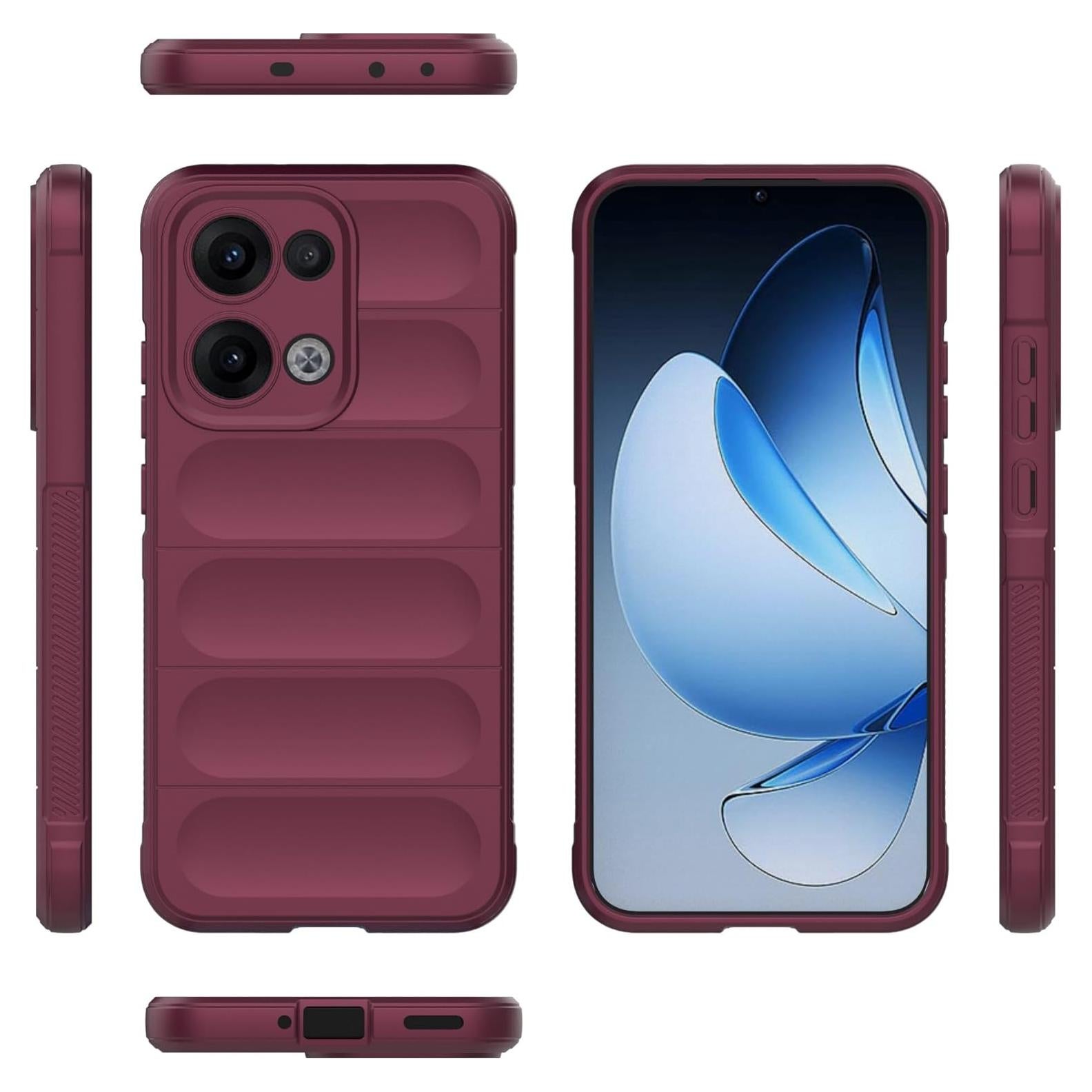 Funda Plegable Silicona UENMCNSB para Oppo Reno 13 5G
