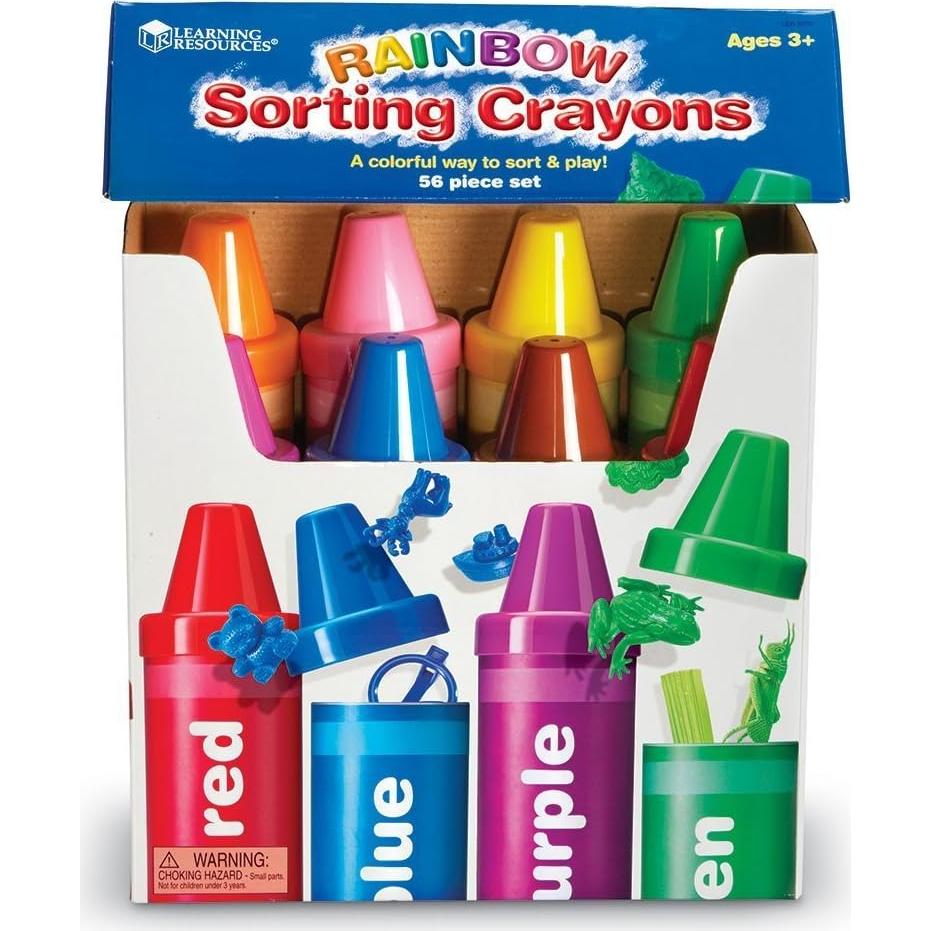 Crayones de Clasificación Arcoíris Learning Resources 56 Piezas