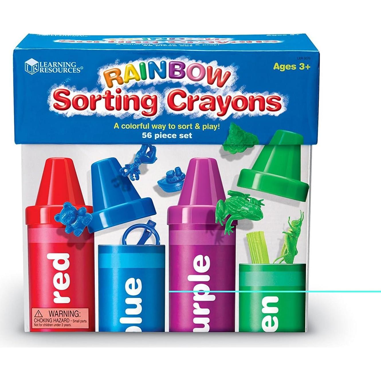 Crayones de Clasificación Arcoíris Learning Resources 56 Piezas