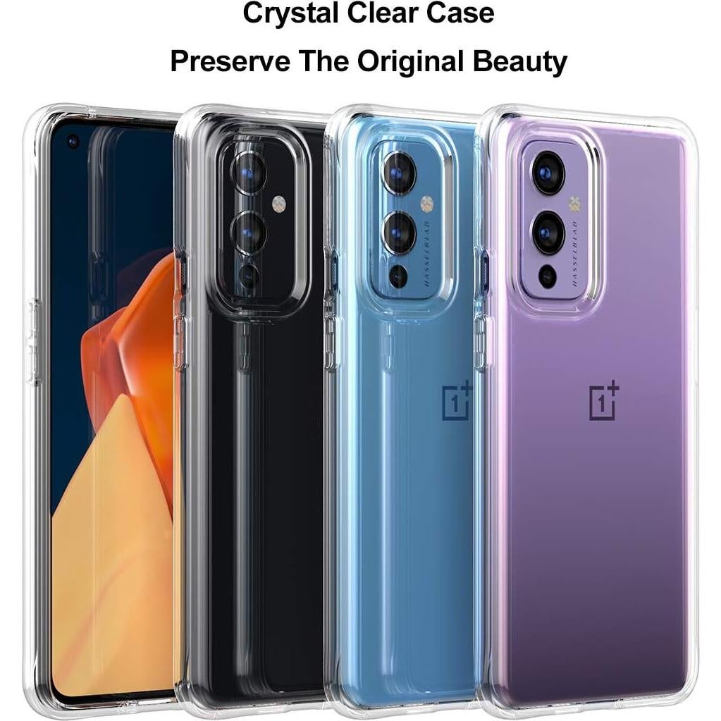 Funda Protectora Transparente Eastcoo para OnePlus 9 - Anti-Amarillento