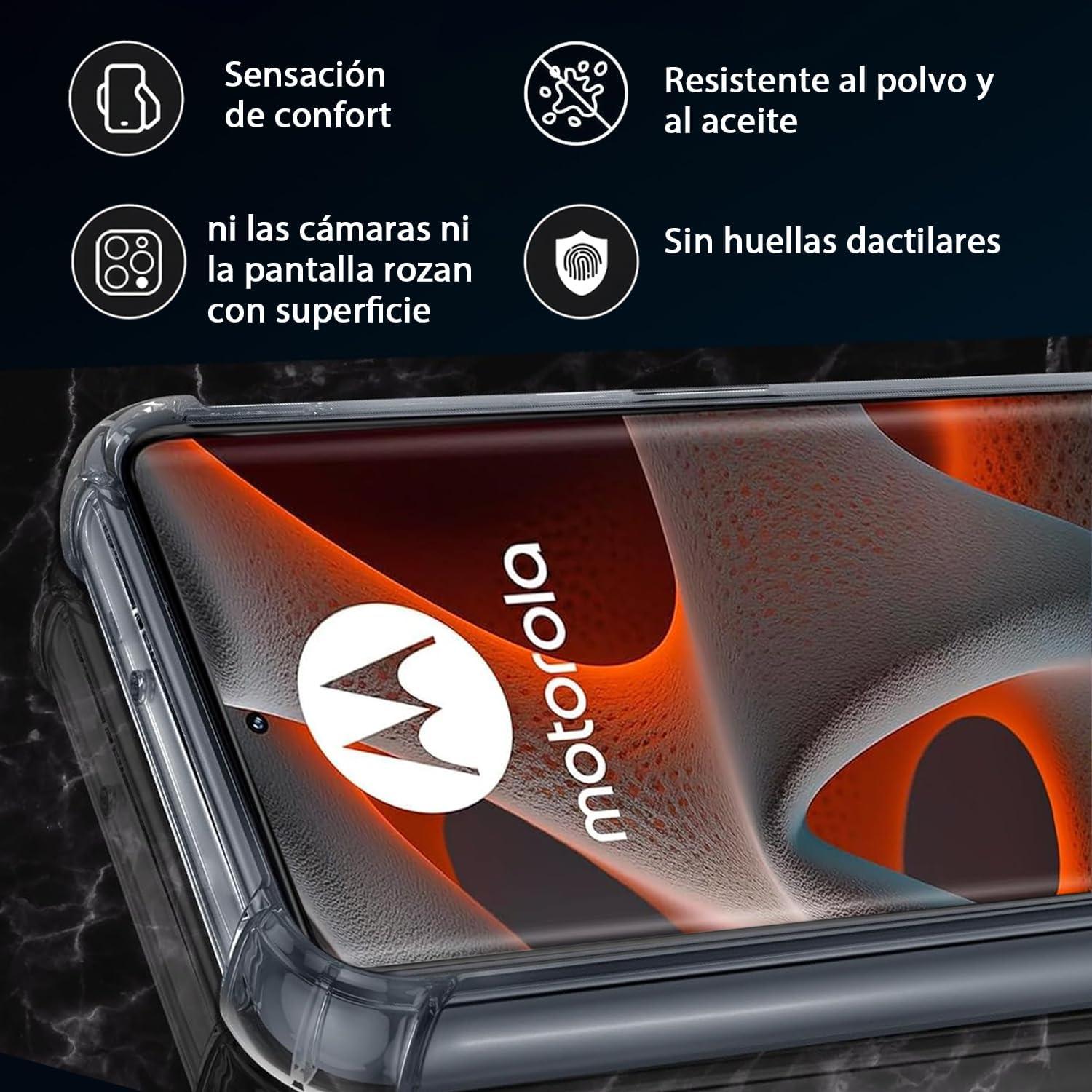 Funda TPU Transparente USTIYA para Motorola Moto Edge 50 Pro