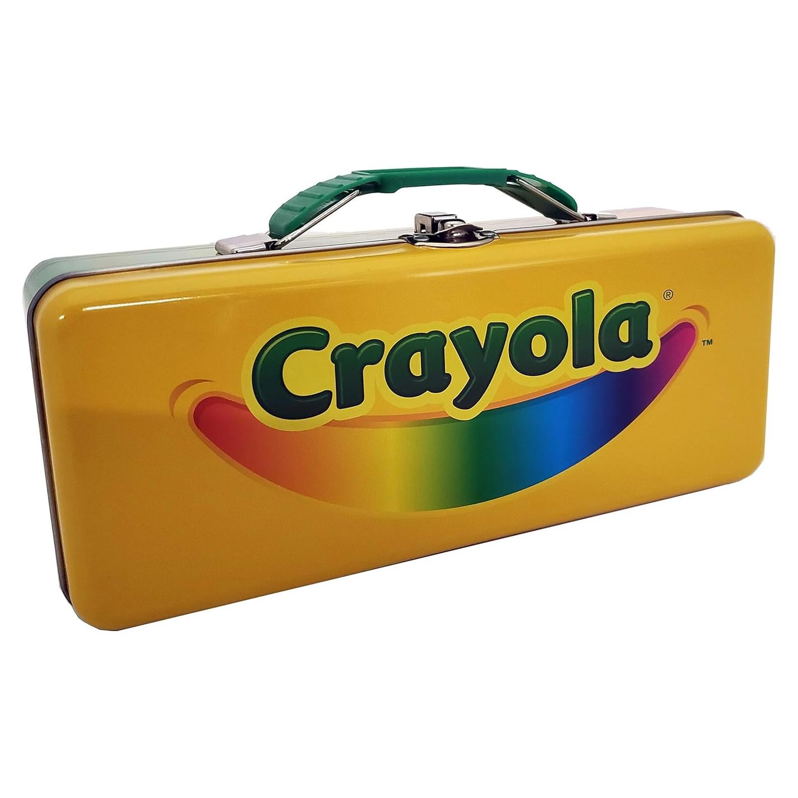 Caja de Lápices Crayola The Tin Box 21x8.5x5.7cm Dorada