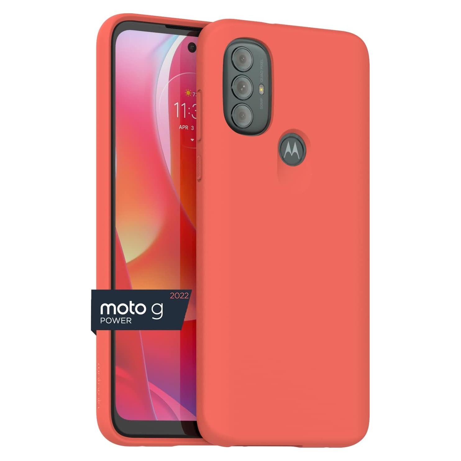 Funda Protectora Motorola Moto G Power 2022 - Coral Vivo