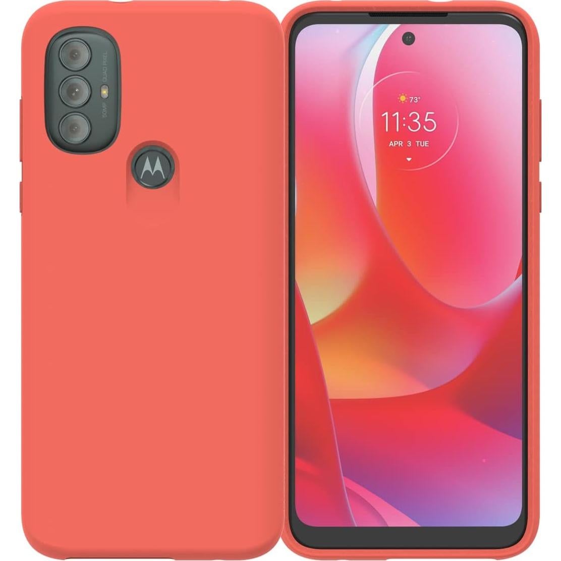 Funda Protectora Motorola Moto G Power 2022 - Coral Vivo