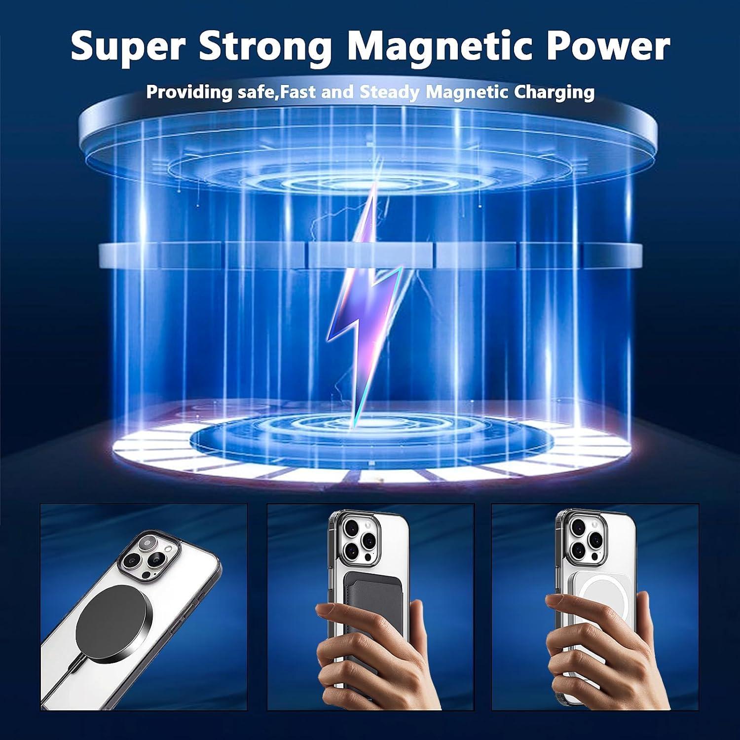 Funda Magnética S. Tedazo para iPhone 11 Pro, Negro Frosted