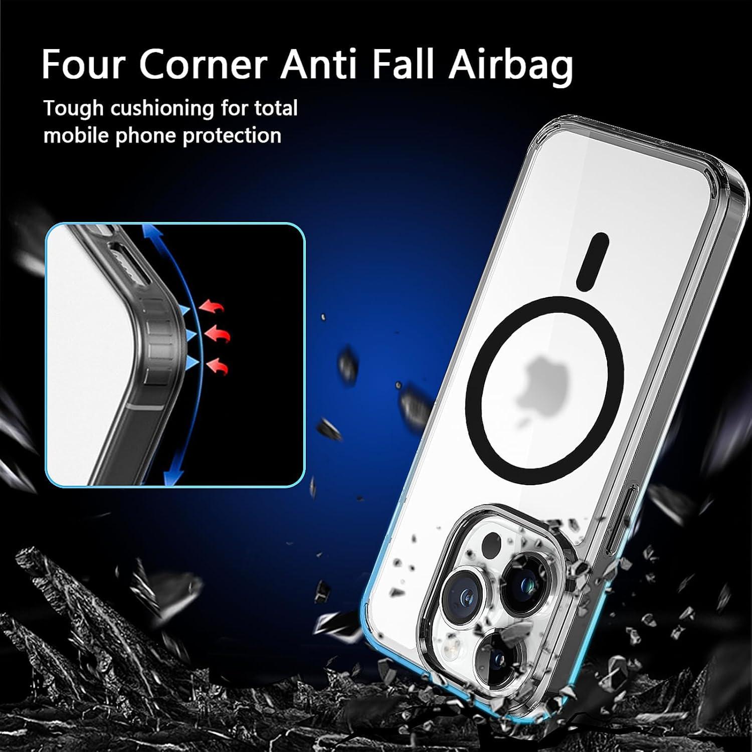 Funda Magnética S. Tedazo para iPhone 11 Pro, Negro Frosted