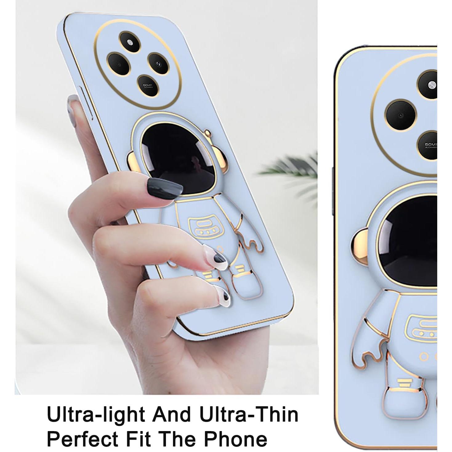 Funda para Vivo X200 con Soporte Oculto Astronauta Azul