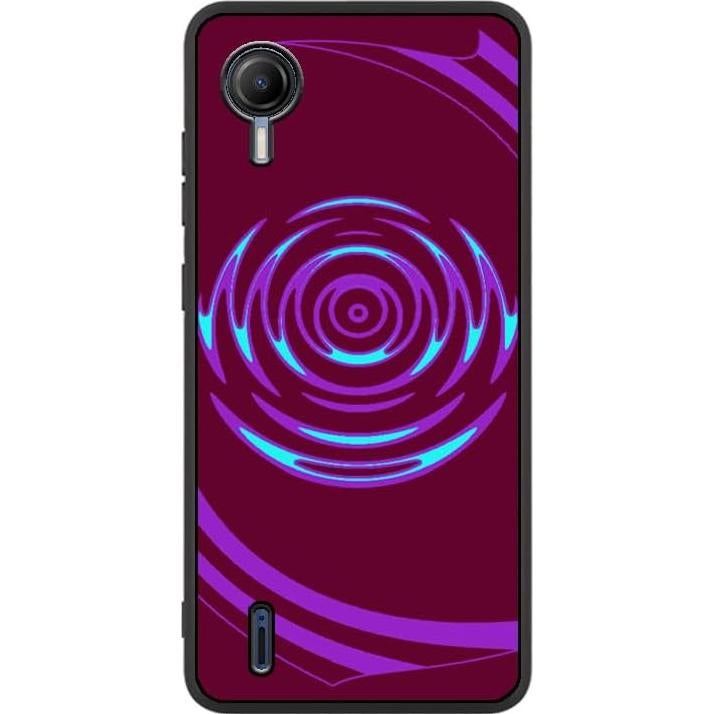 Funda delgada TPU para AT&T Calypso 4 - Diseño Geométrico Morado