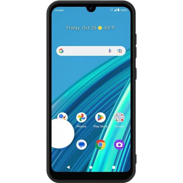 Funda delgada TPU para AT&T Calypso 4 - Diseño Geométrico Morado