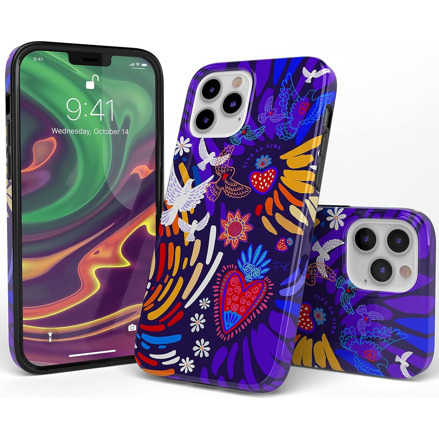 Funda para iPhone 11 Pro Casely Viva La Vida Frida Kahlo