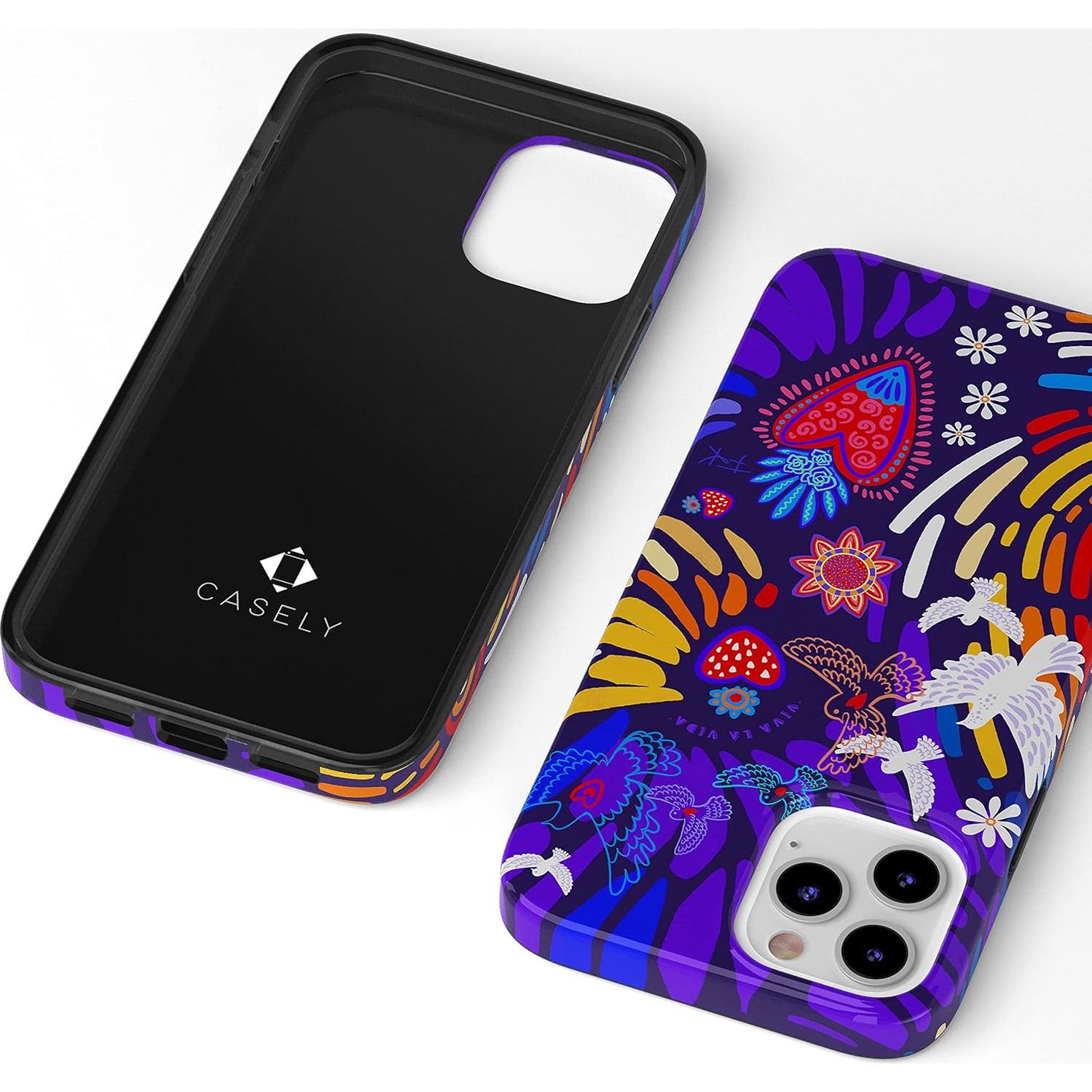 Funda para iPhone 11 Pro Casely Viva La Vida Frida Kahlo