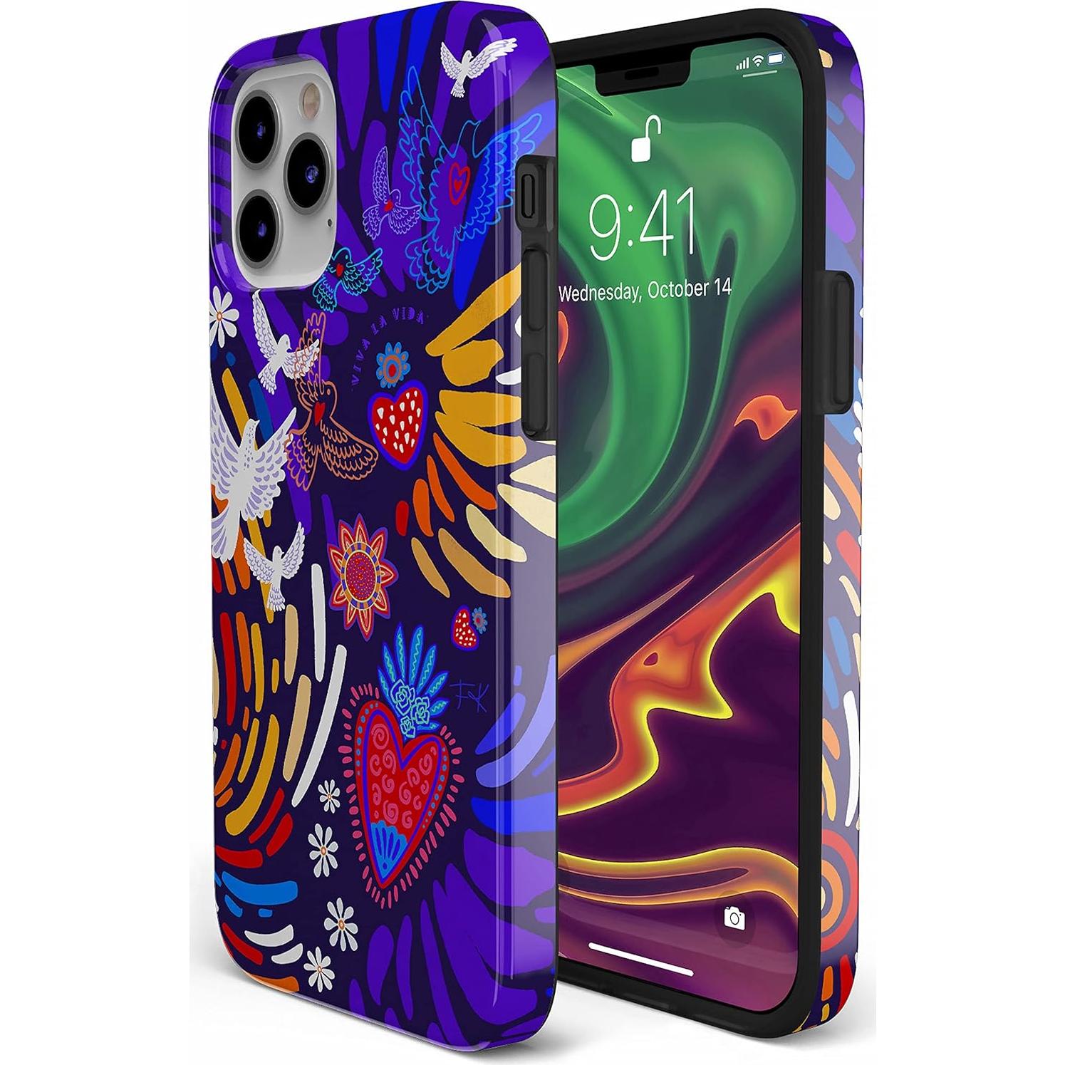Funda para iPhone 11 Pro Casely Viva La Vida Frida Kahlo