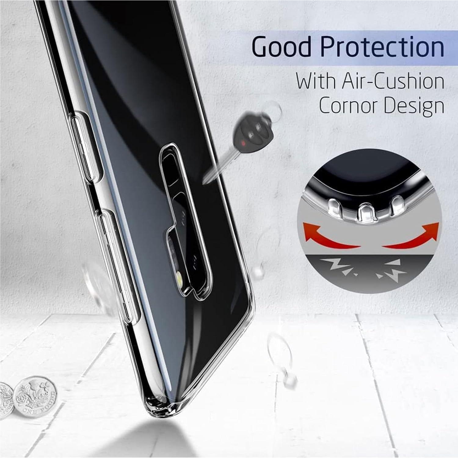 Funda TPU Transparente KJYF para Vivo X50 Pro + Protector