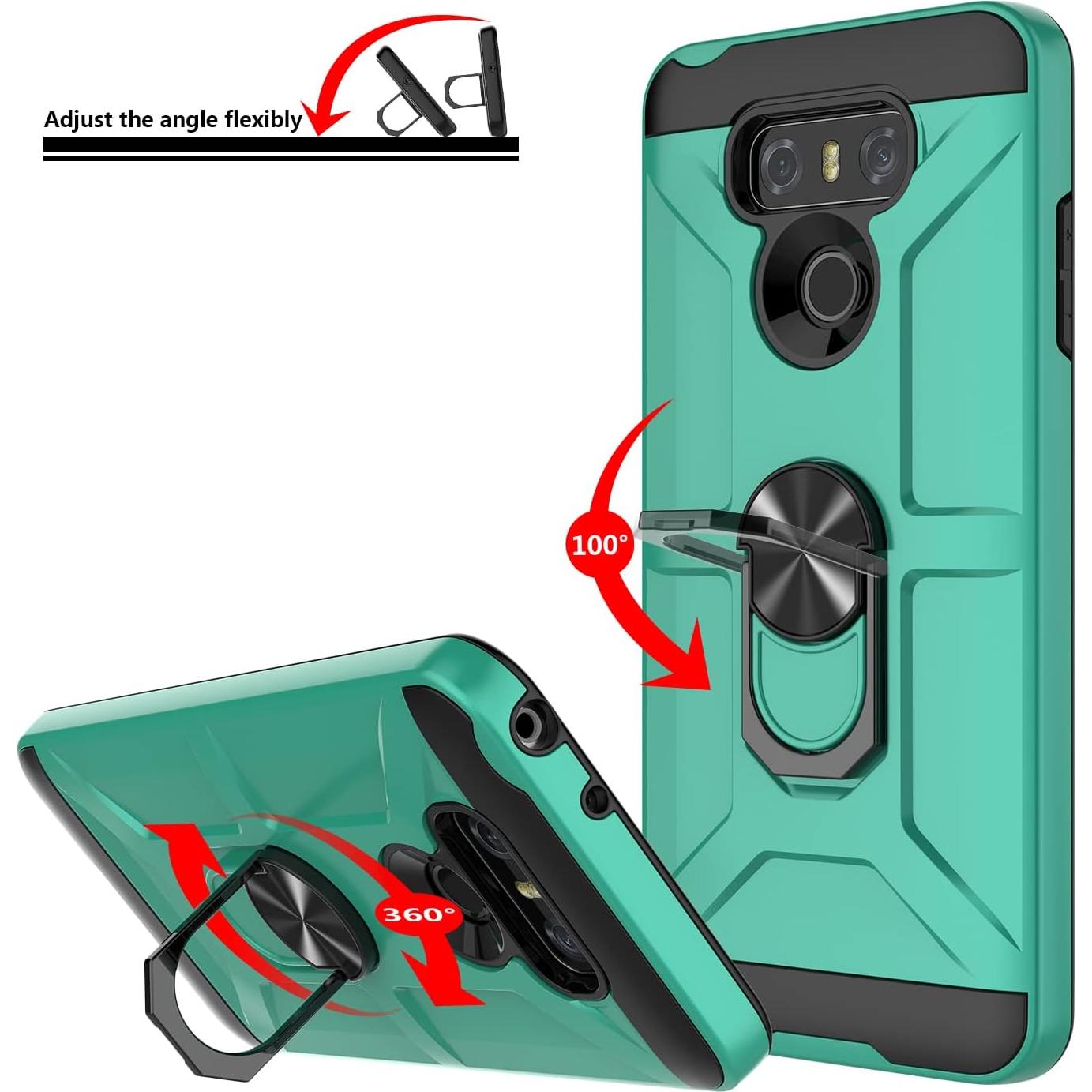 Funda para LG G6 Gamemi con 3 Protectores de Pantalla Templado