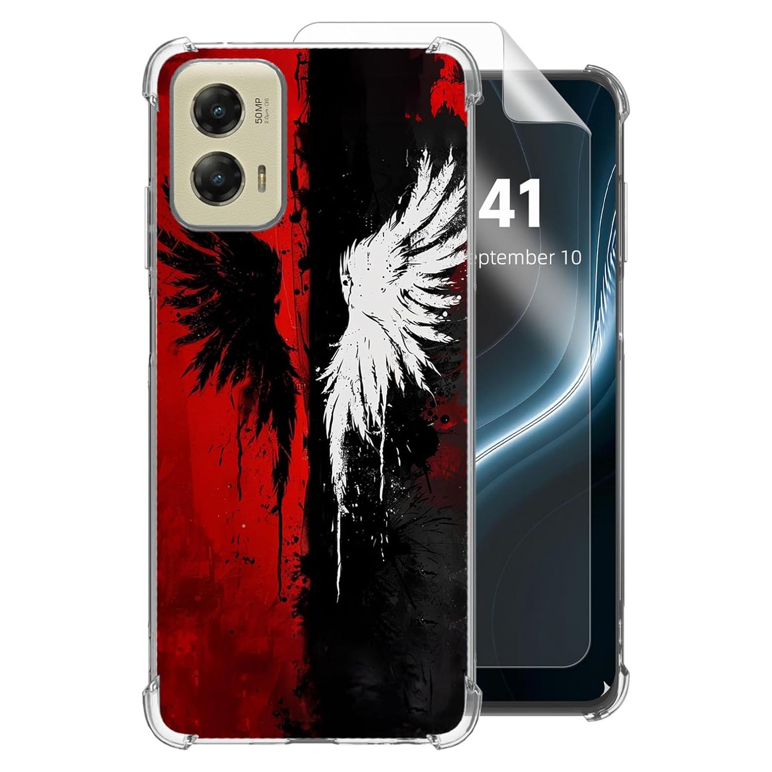 Funda Transparente Moto G Stylus 5G 2024 con Arte Moderno