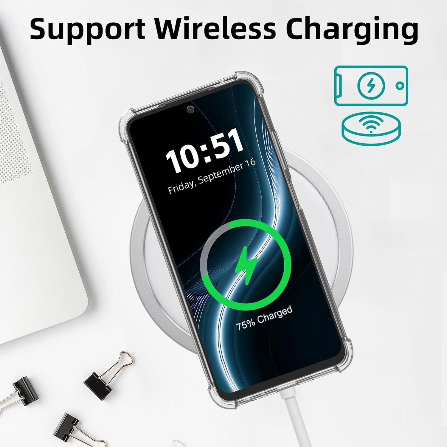 Funda Transparente Moto G Stylus 5G 2024 con Arte Moderno