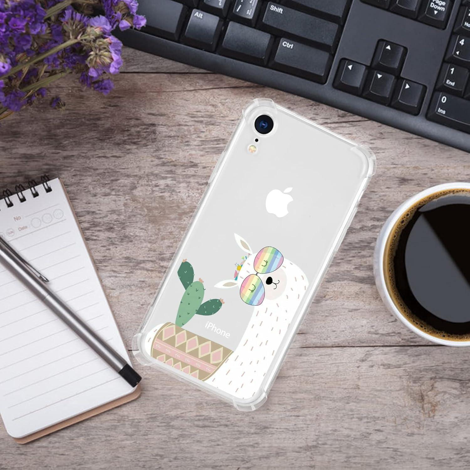 Funda TPU Alpaca para iPhone XR - Protección Completa y Diseño Moderno