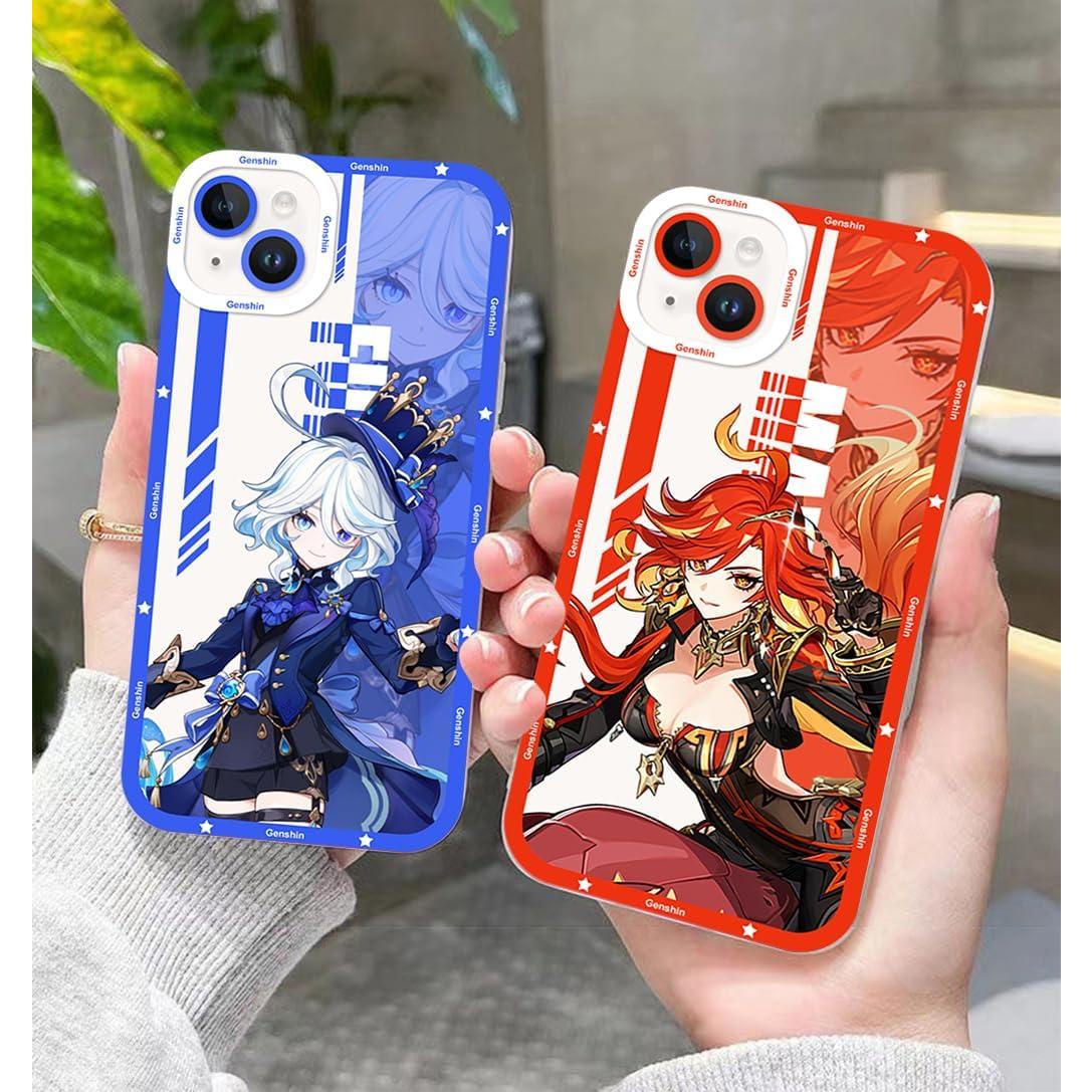 Funda de teléfono Genshin Impact SodaMeow para iPhone 12 Mini
