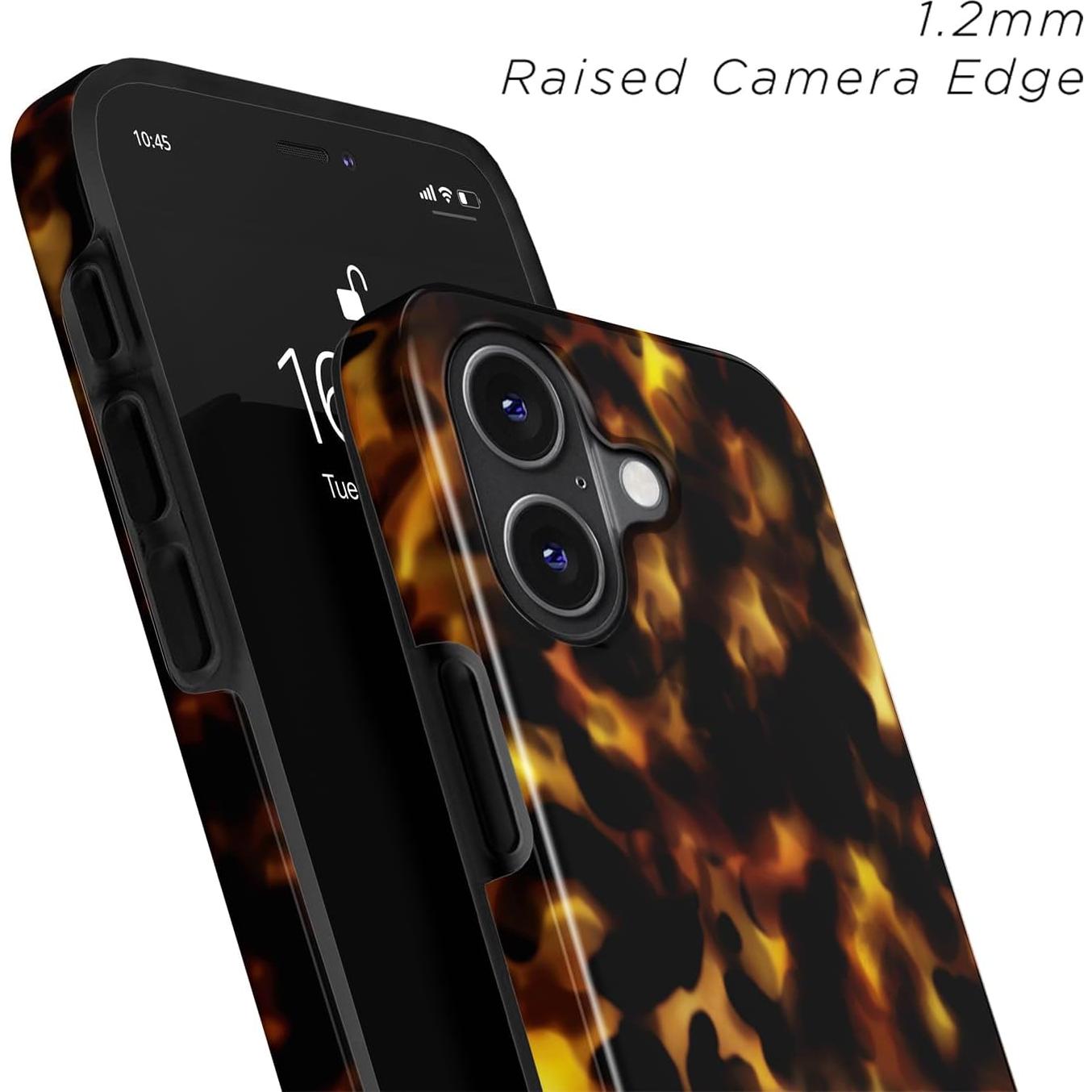 Funda iPhone 16 6.1" Fanlecc Tortuga Dura + Silicona 2 Capas