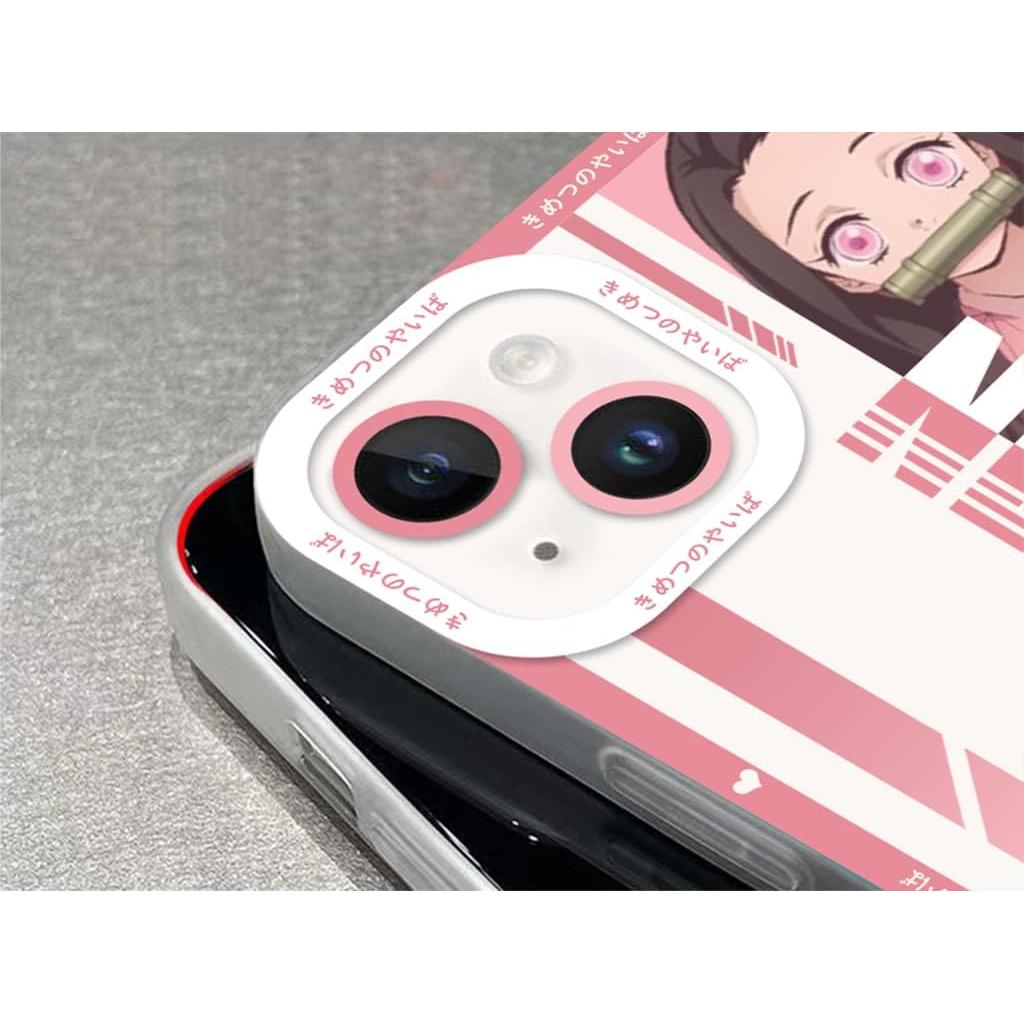 Funda para iPhone 15/14/13/12/11/XS Nezuko Slayer TPU