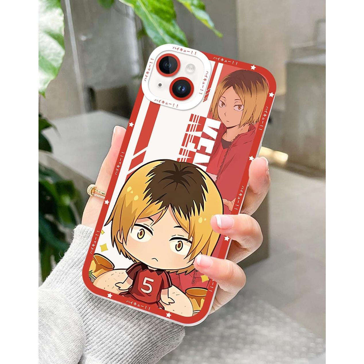 Funda de teléfono Haikyuu Kenma para iPhone 16 - TPU resistente