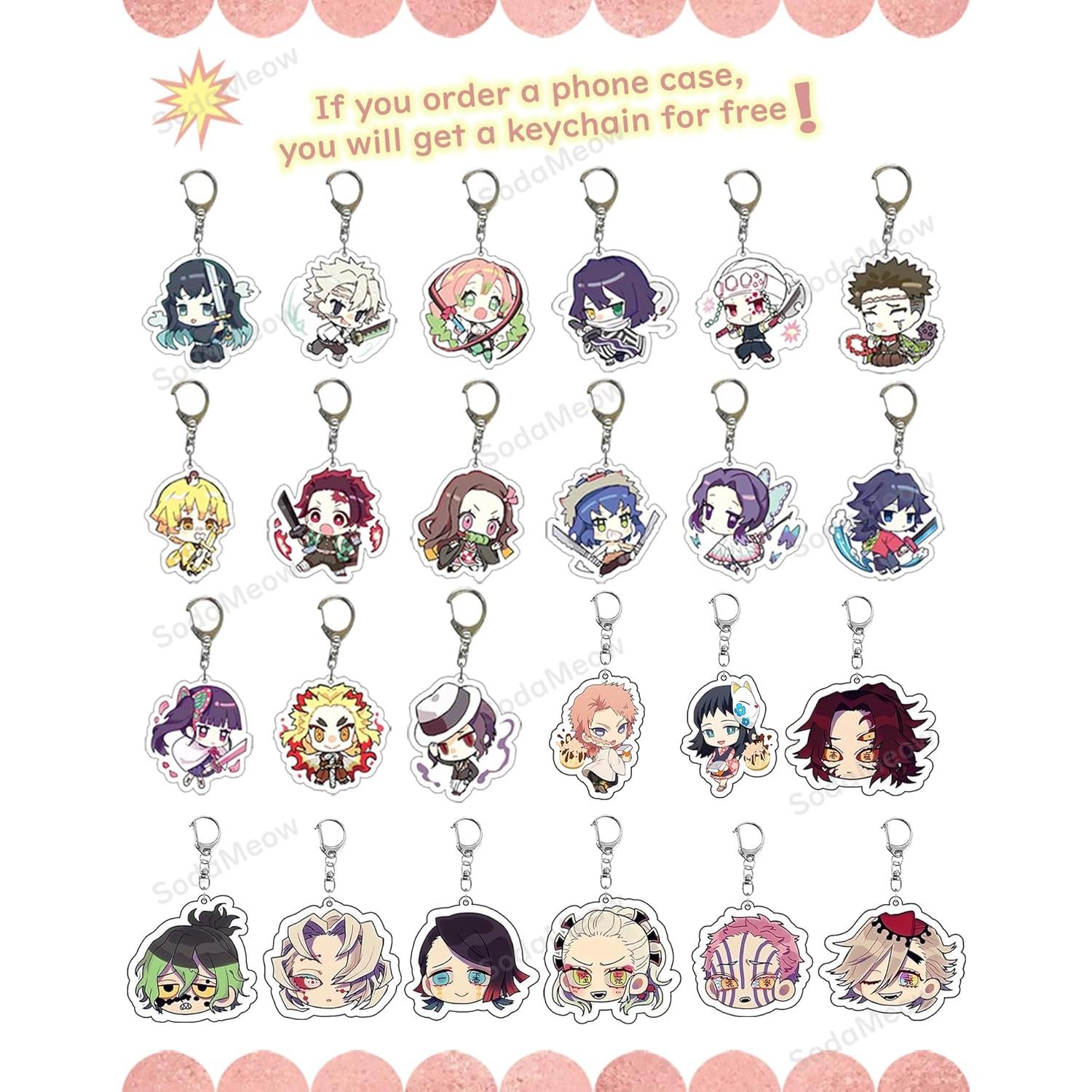 Funda de teléfono TPU Demon para Galaxy S20/S21/S22/S23/S24 Obanai-1