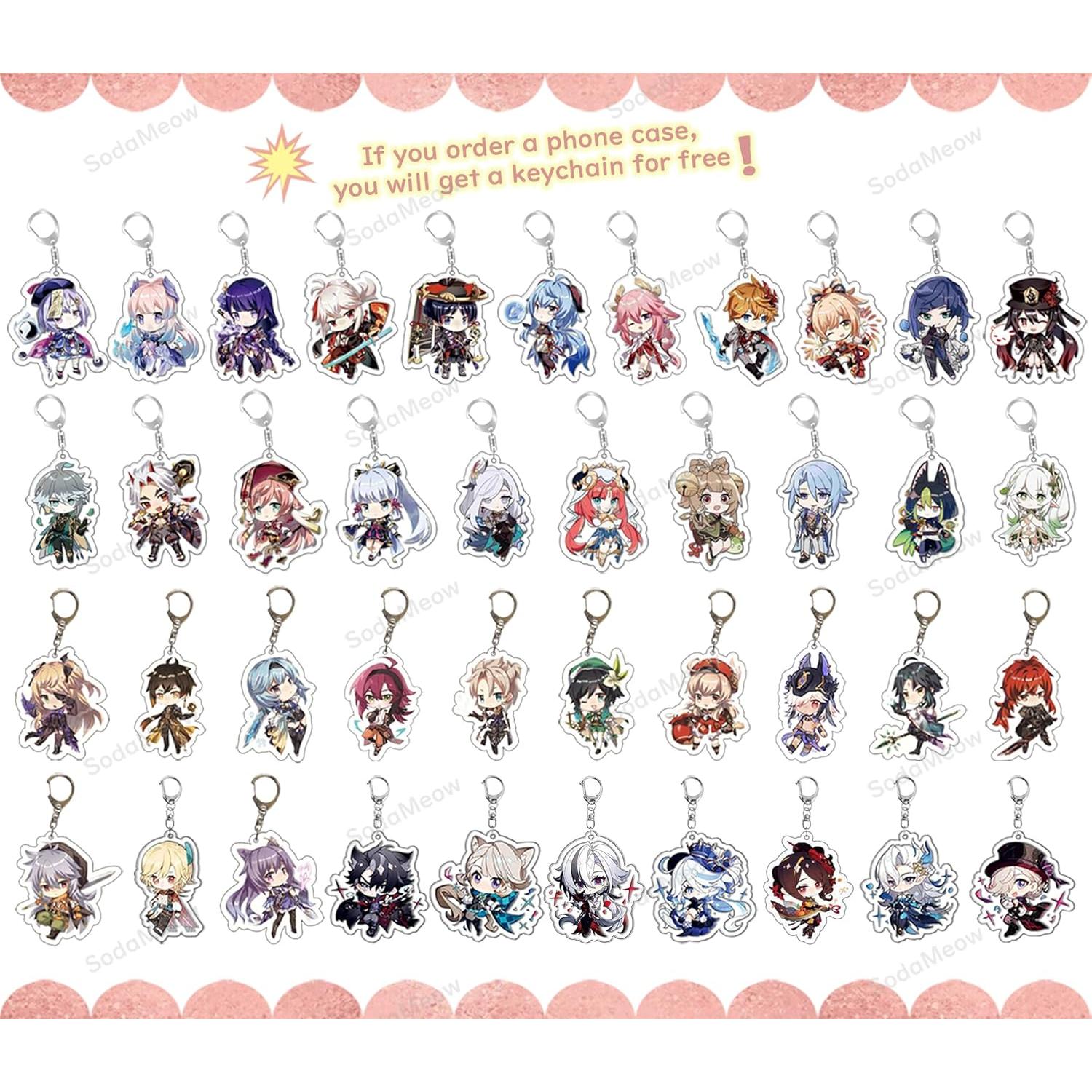 Funda de teléfono Genshin Impact SodaMeow Kokomi-2 para iPhone 13