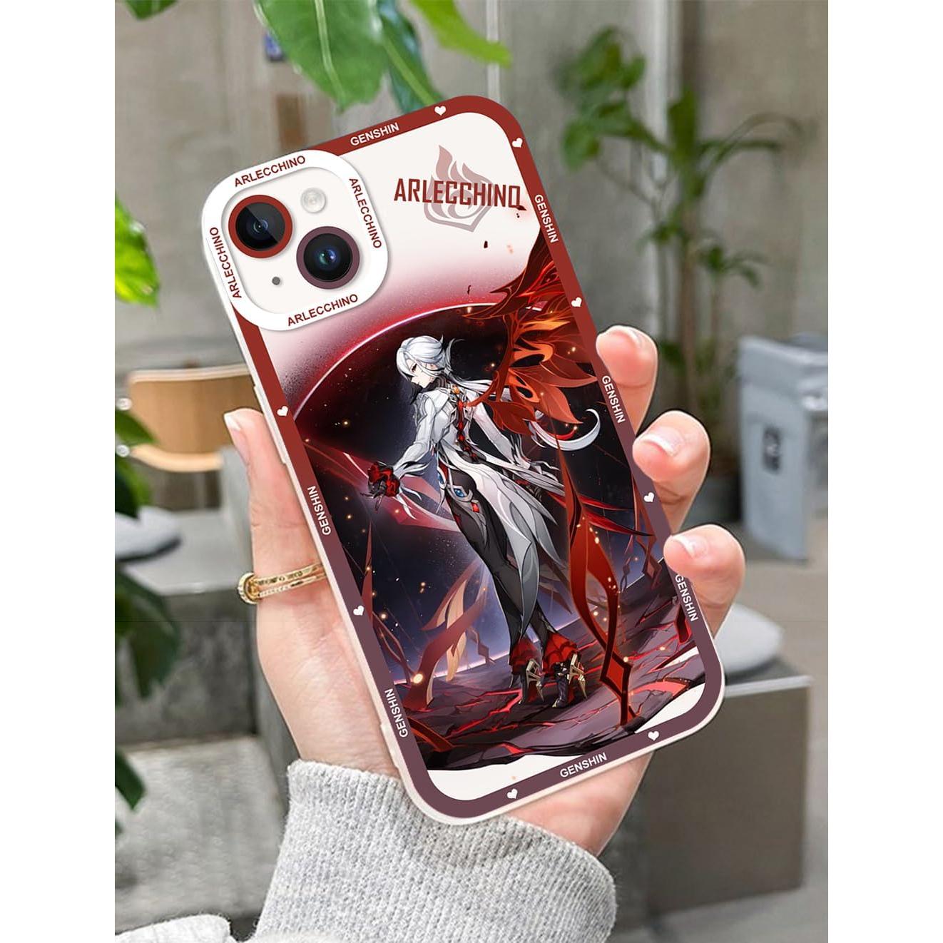 Funda de teléfono Genshin Impact SodaMeow Kokomi-2 para iPhone 13