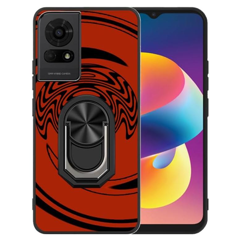 Funda Protectora TCL 50 LE Futanwei Rojo Slim con Soporte