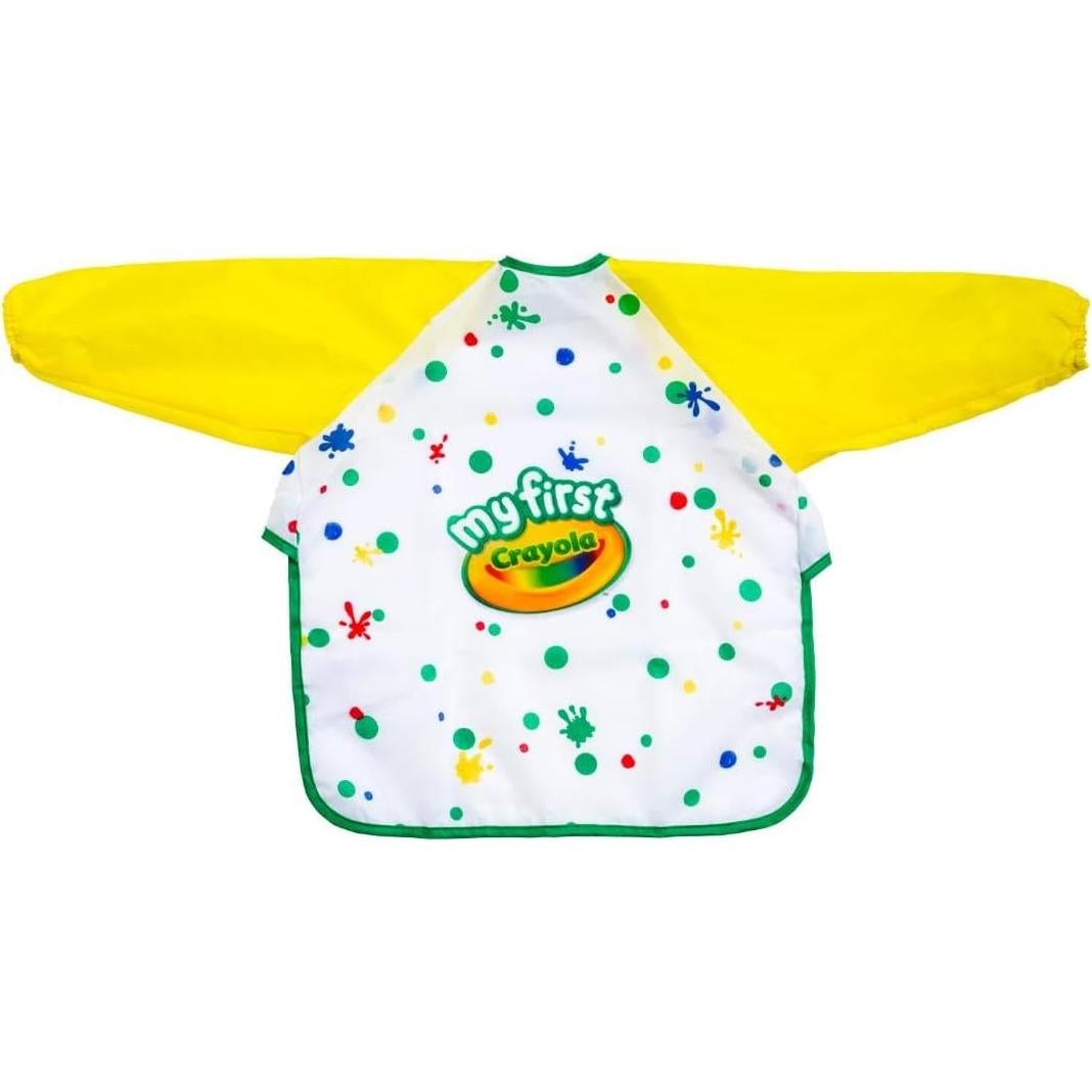 Delantal de Arte Crayola para Niños 12 Meses, Impermeable