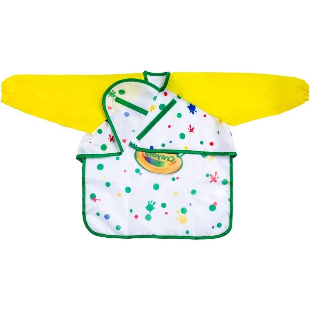 Delantal de Arte Crayola para Niños 12 Meses, Impermeable