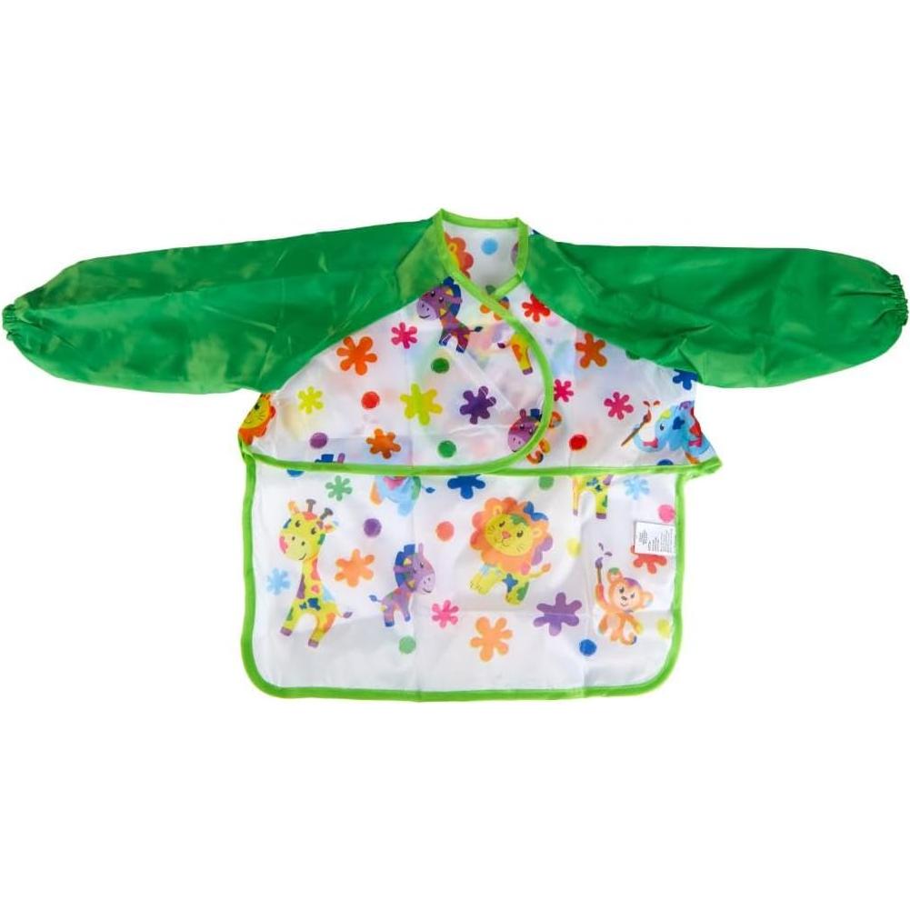 Delantal de Arte Crayola para Niños 12 Meses, Impermeable