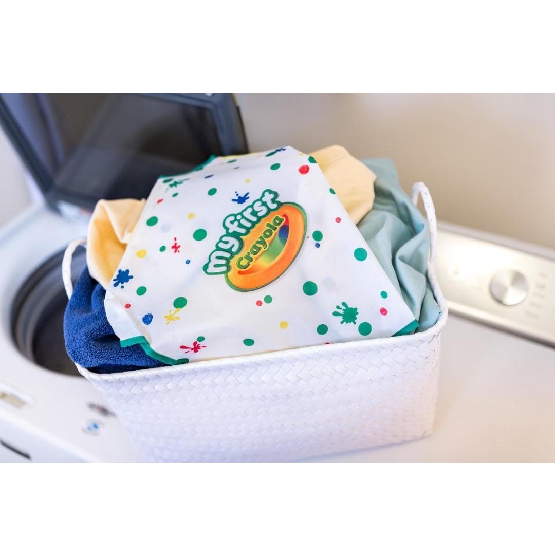 Delantal de Arte Crayola para Niños 12 Meses, Impermeable