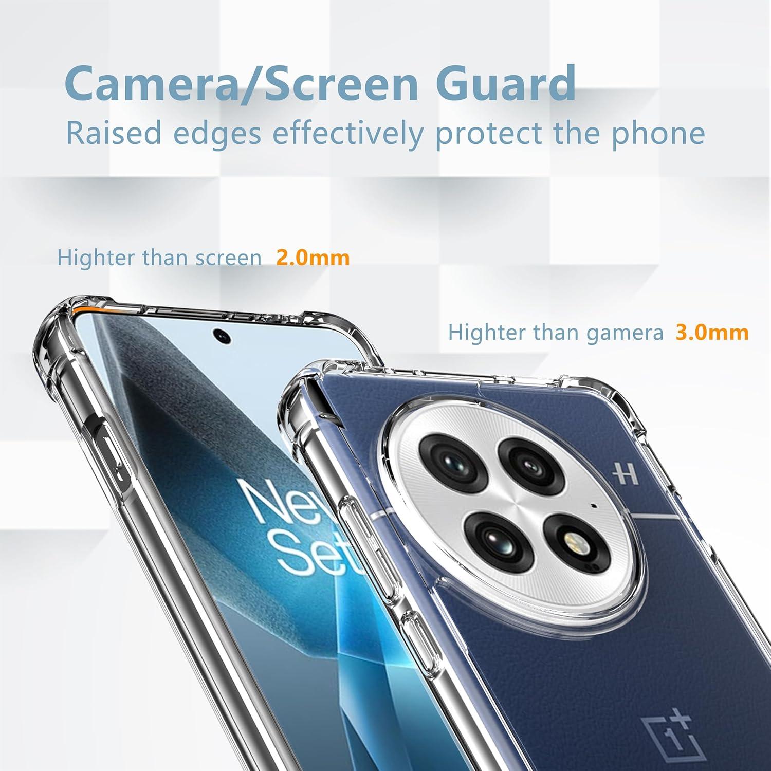 Funda Transparente Anoowkoa para Oneplus 13 5G - Grado Militar