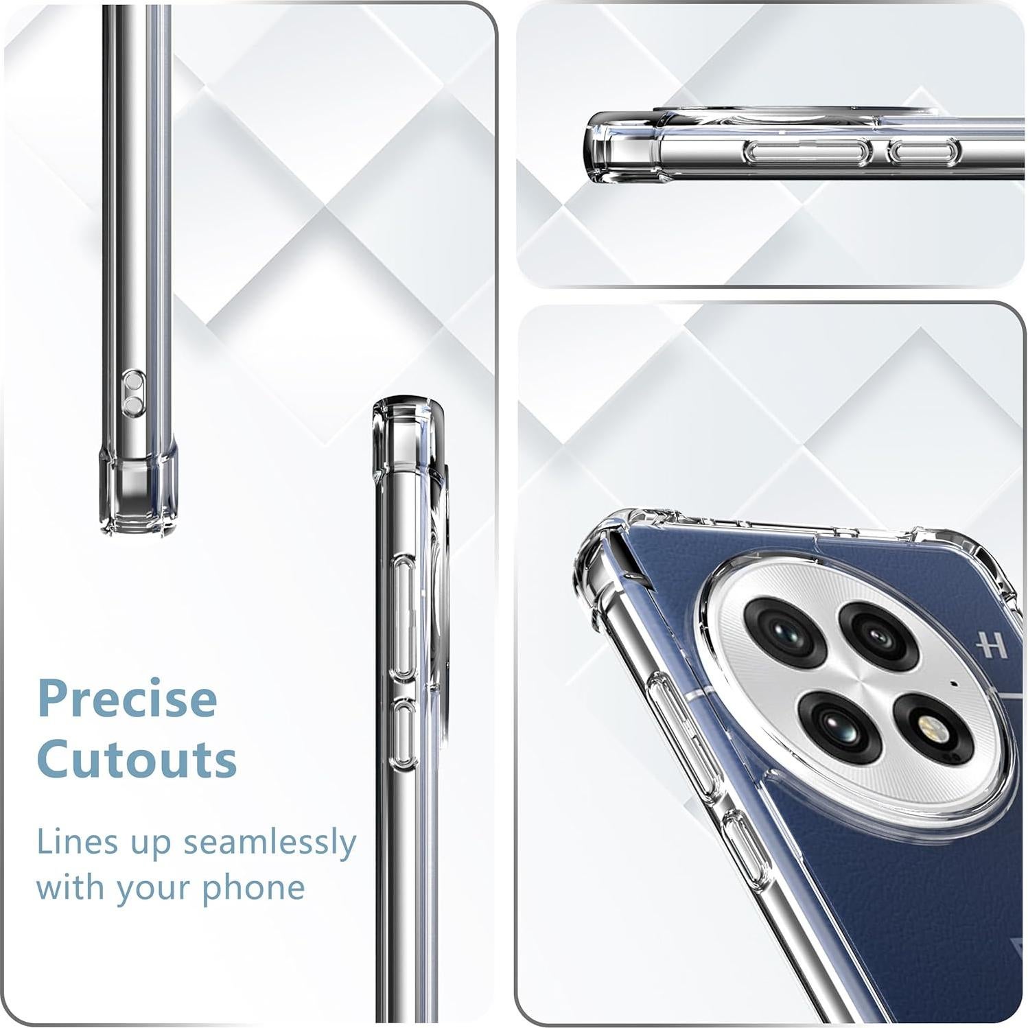 Funda Transparente Anoowkoa para Oneplus 13 5G - Grado Militar