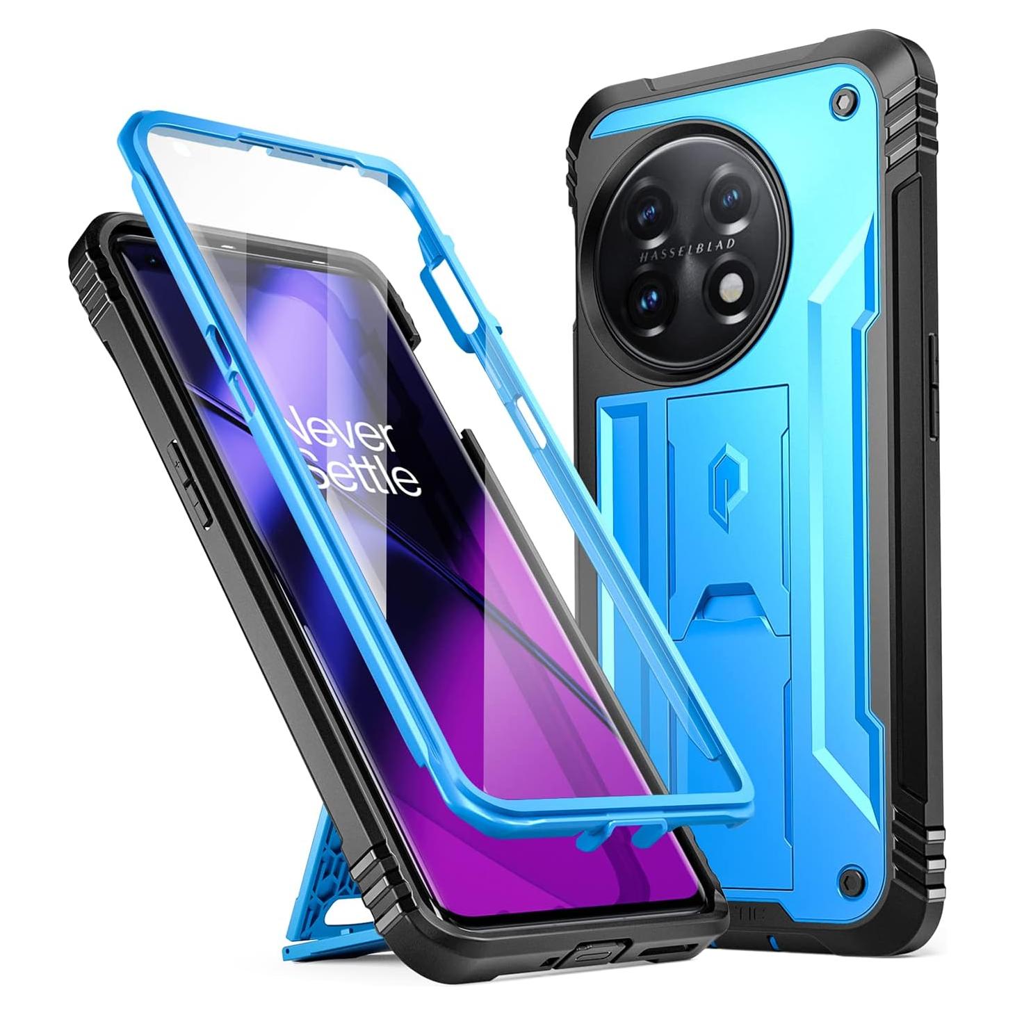 Funda Poetic Revolution para OnePlus 11 5G - Doble Capa Azul