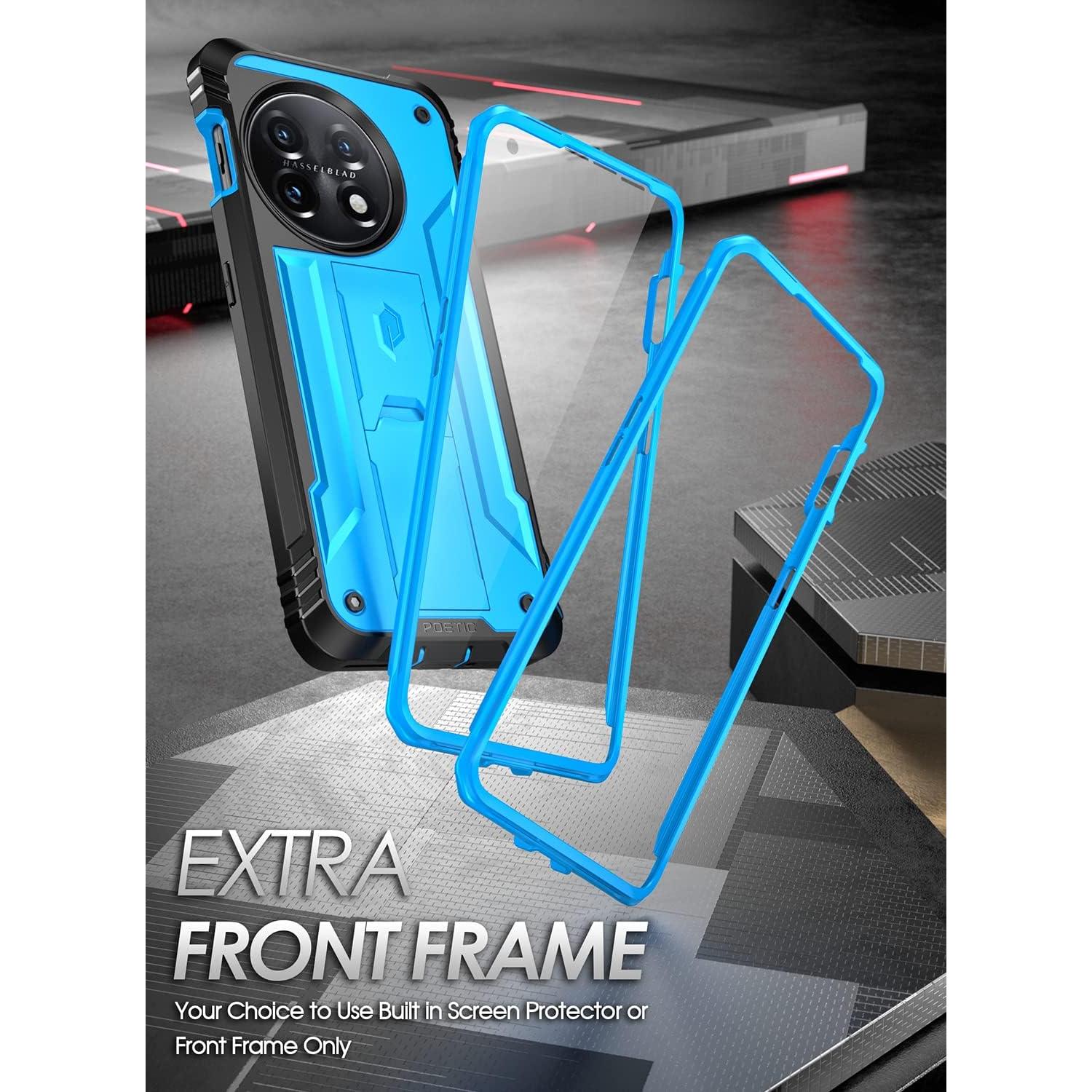 Funda Poetic Revolution para OnePlus 11 5G - Doble Capa Azul