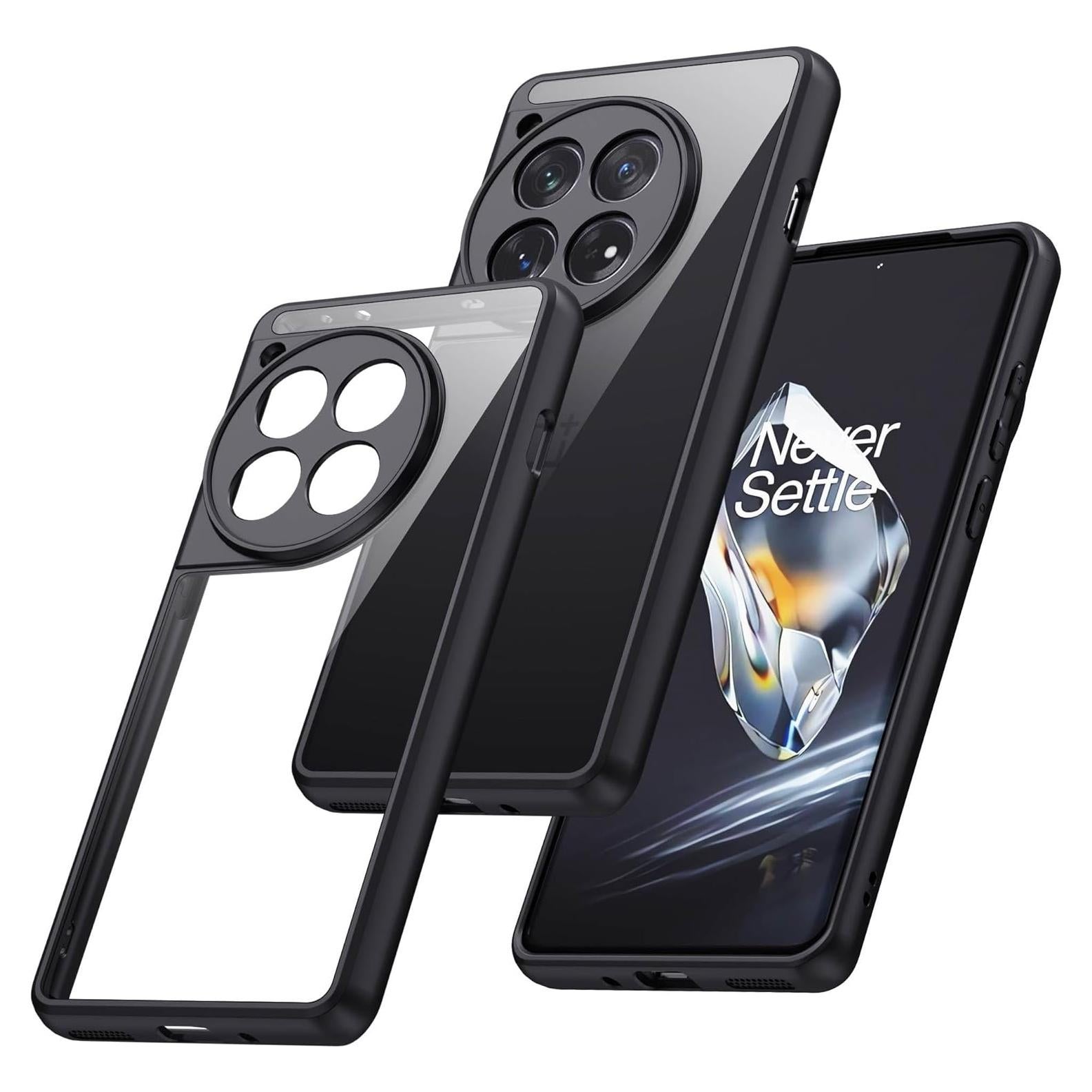 Funda Bumper Antiamarillenta OnePlus 12R - Delgado y Ligero