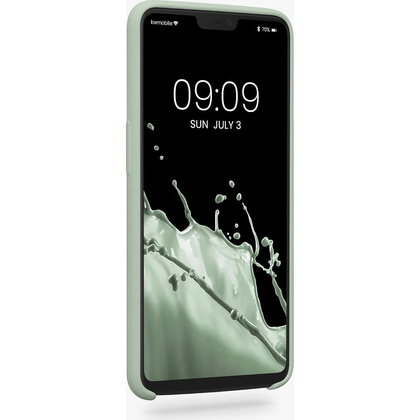 Funda de Silicona TPU KW-Commerce para OnePlus 6 - Verde Gris