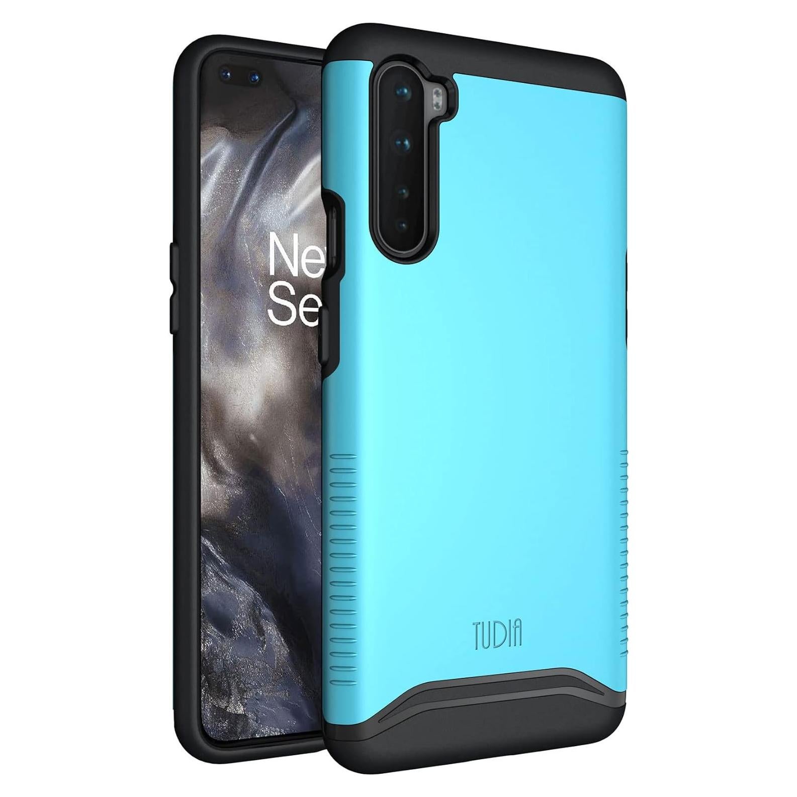 Funda protectora TUDIA DualShield para OnePlus Nord - Azul