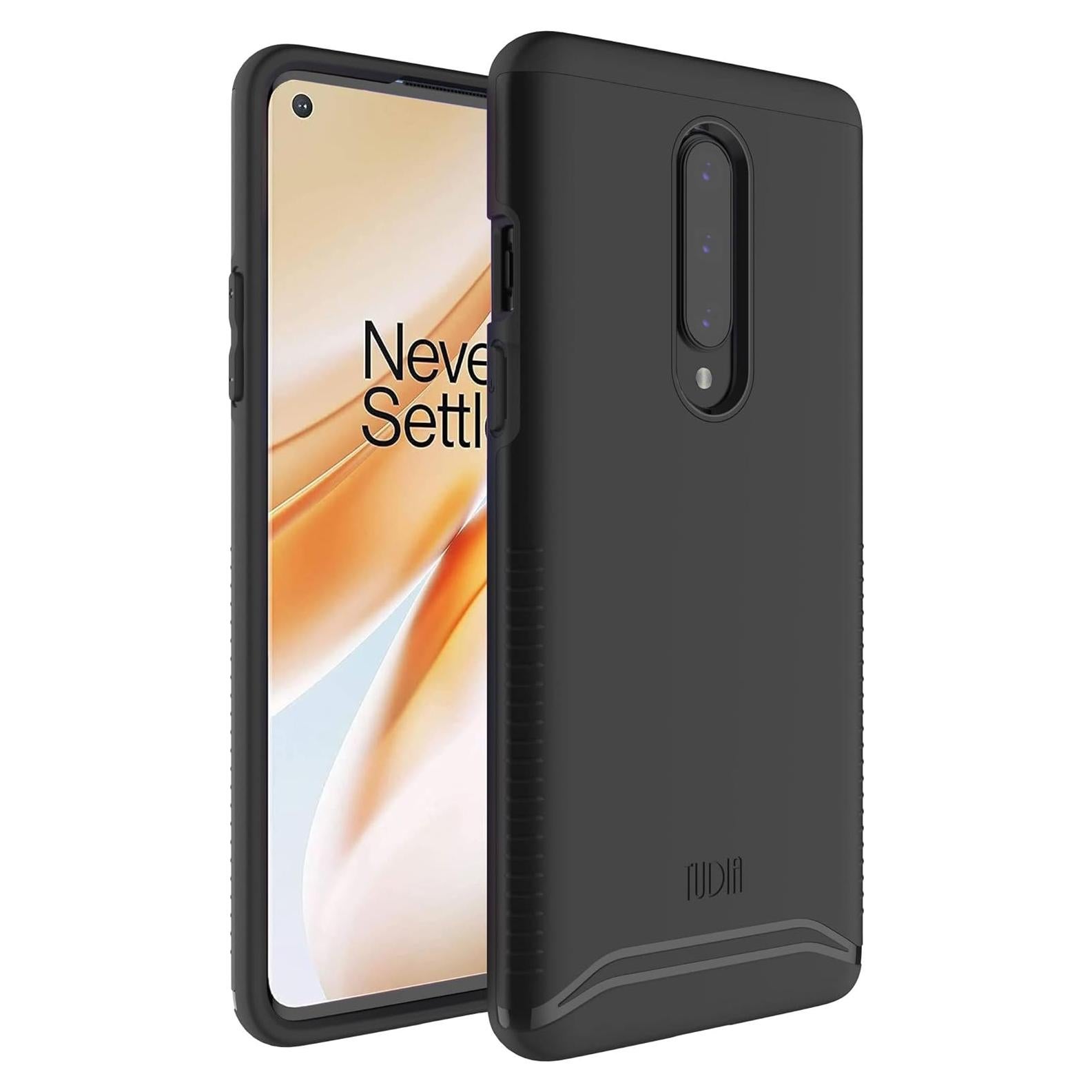 Funda TUDIA para OnePlus 8 5G - Grado Militar Doble Capa Negra