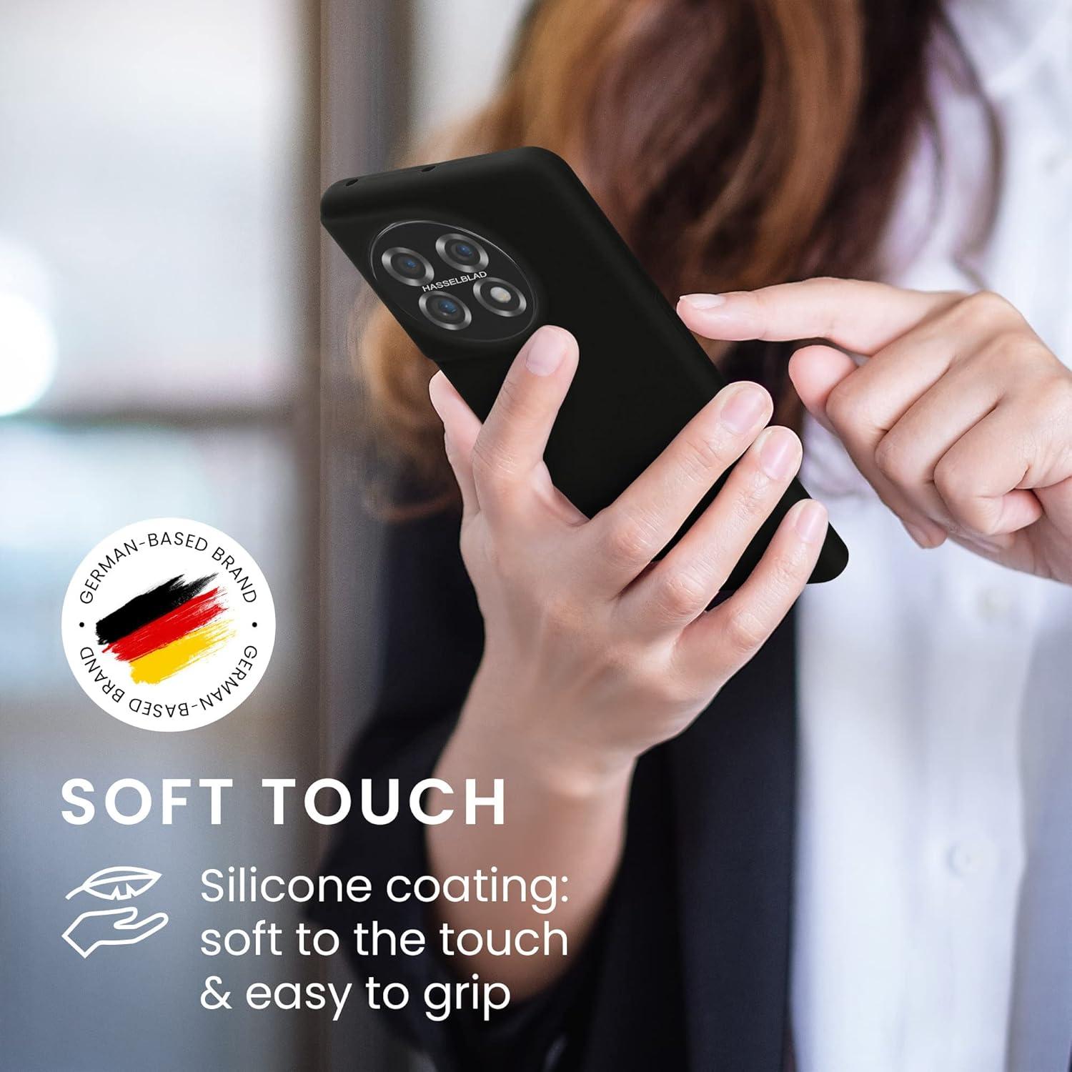 Funda de Silicona TPU KW-Mobile para OnePlus 11 - Negro