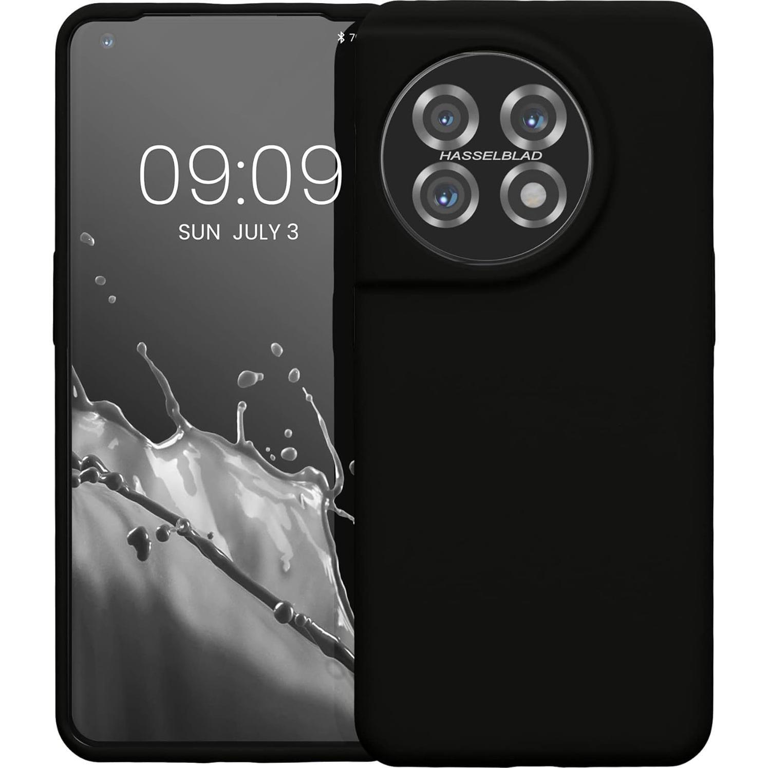 Funda de Silicona TPU KW-Mobile para OnePlus 11 - Negro