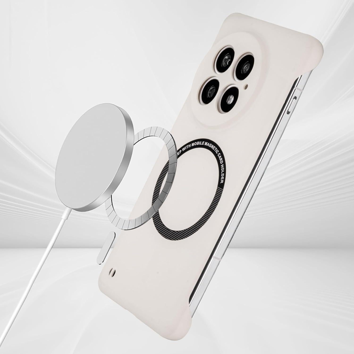 Funda Protectora OnePlus 13 QIZUN Blanca Ultra-Fina