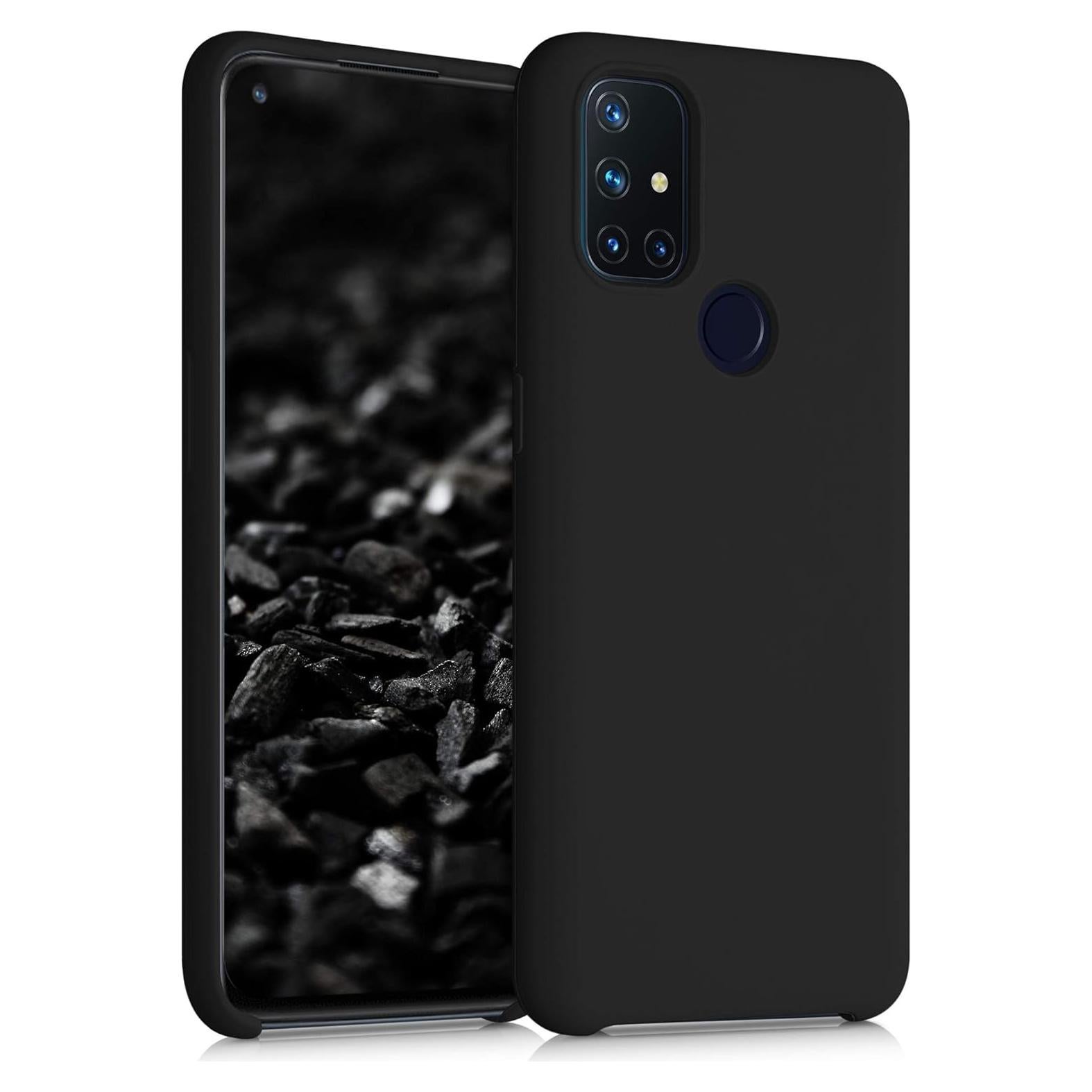 Funda de Silicona TPU KW-Mobile para OnePlus Nord N10 5G - Negro