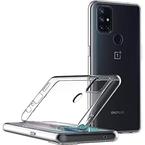 Funda Bumper de Gel TPU Transparente para OnePlus Nord N10 5G