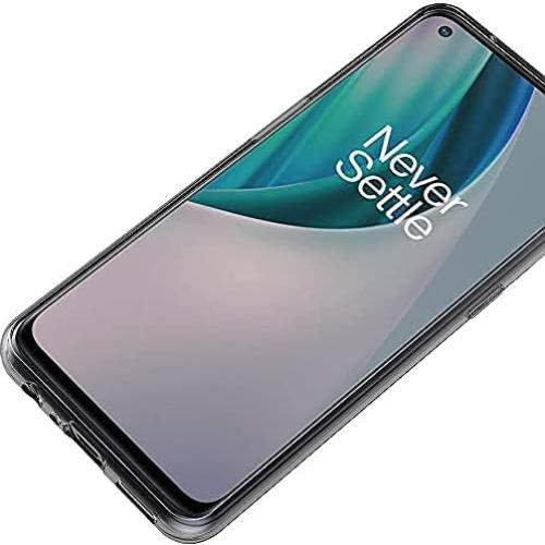 Funda Bumper de Gel TPU Transparente para OnePlus Nord N10 5G