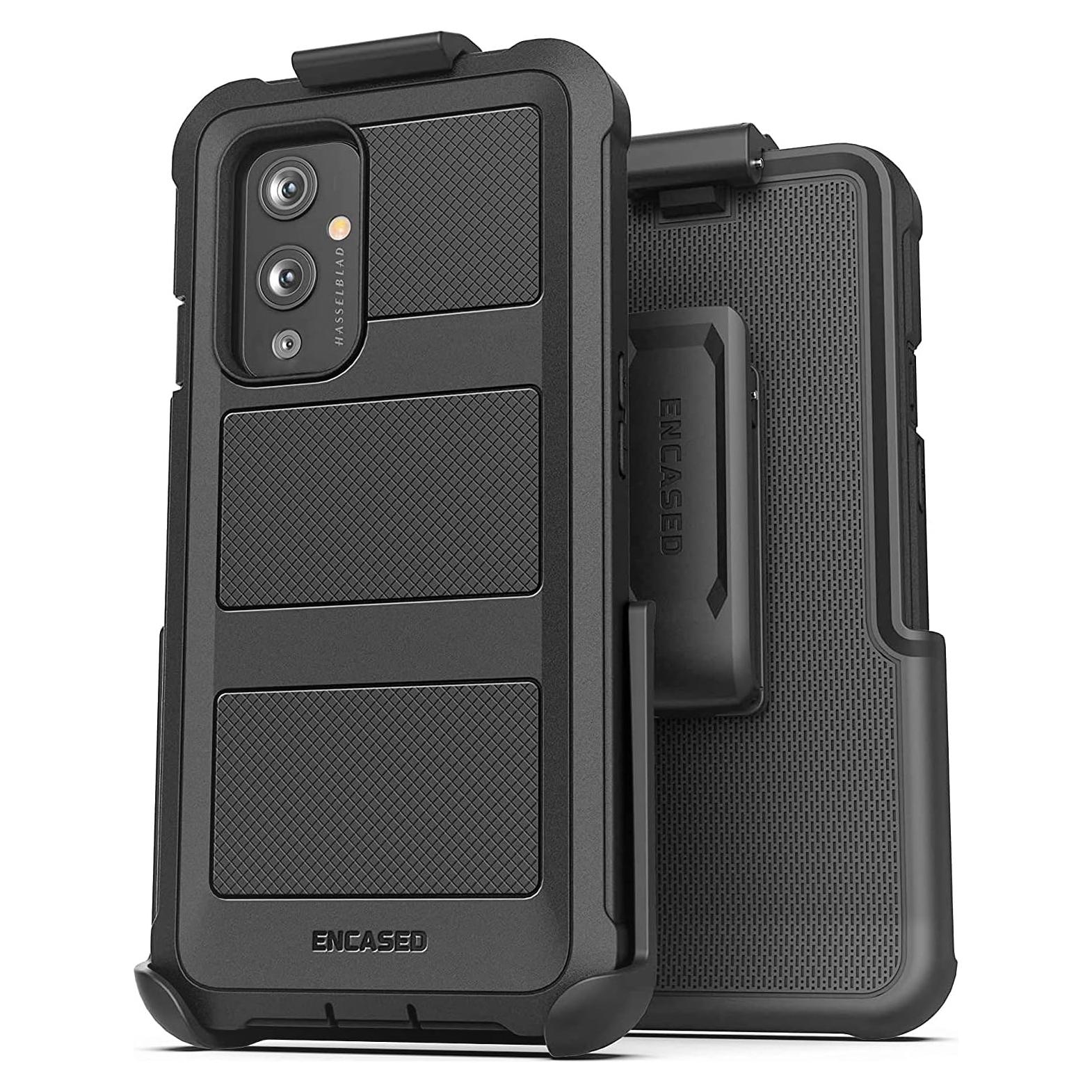 Funda Armadura Falcon Encapsulada para OnePlus 9 con Clip