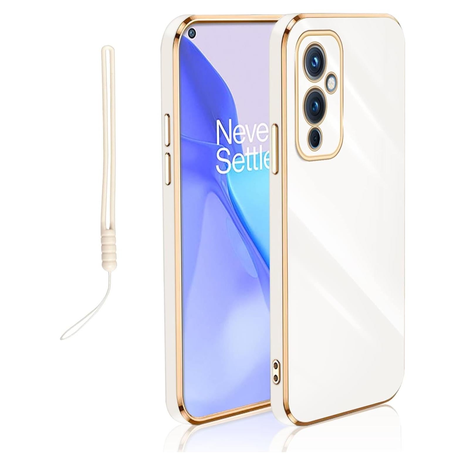 Funda KuDiNi para Oneplus 9 - TPU Blanco, Protección Completa